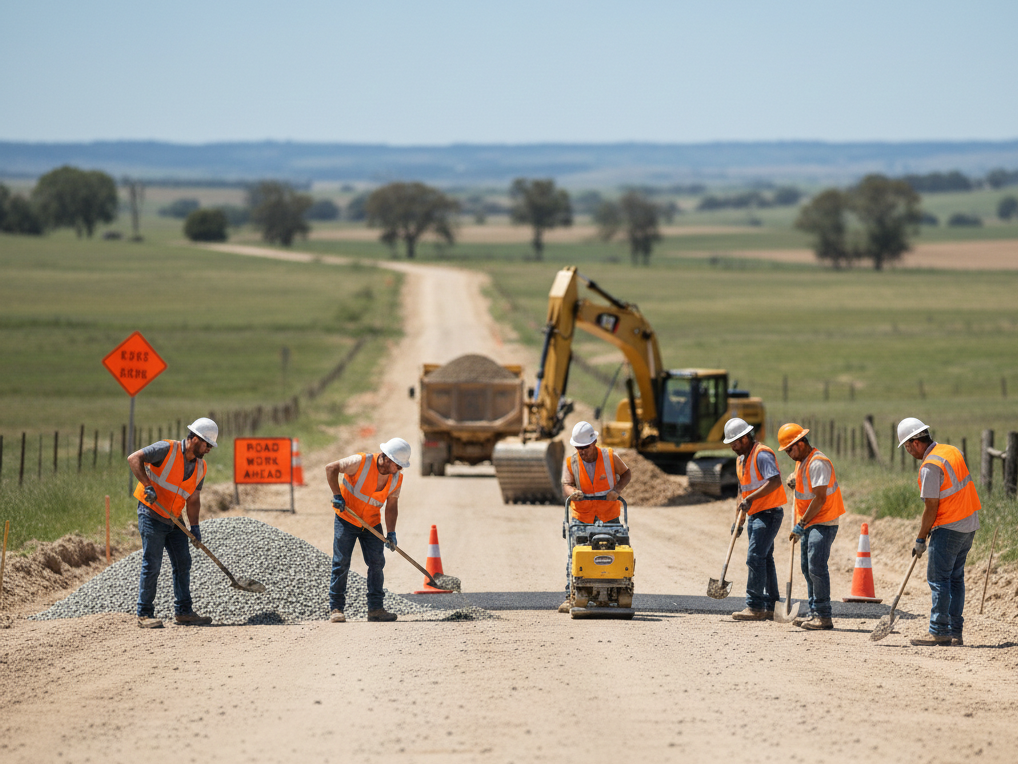construccion y mejoramiento de caminos